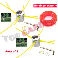 2x Universelle Aluminium Tête