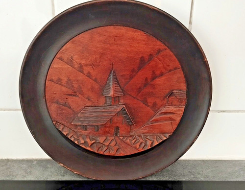 Bas relief bois sculpté - sculptÉ, «