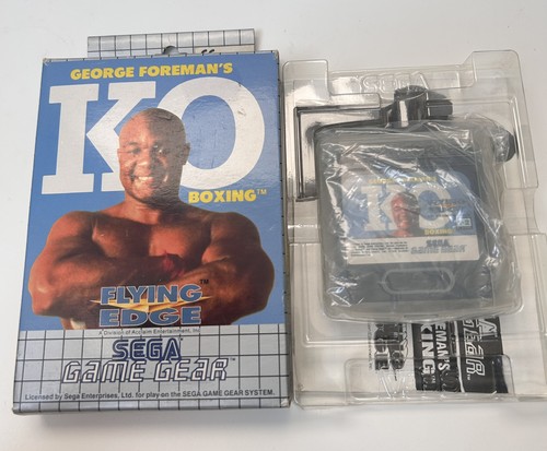 George foreman jeu sega game - george,