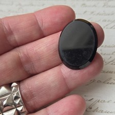 Quartz Noir pour Intaille Bijou 27 mm x 20 mm Héraldique