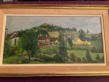 tableau ancien huile sur toile