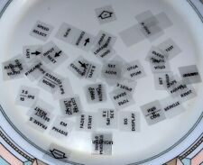 LOT DE SERIGRAPHIE PLASTIC