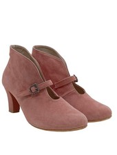 HIRSCHKOGEL Bottine ajourée Dames Bottines T EU 39 rose style décontracté