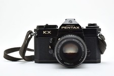 Pentax KX Black SLR 35mm Film Camera + SMC 55mm F1.8 Lens JAPAN【Repair】2630116