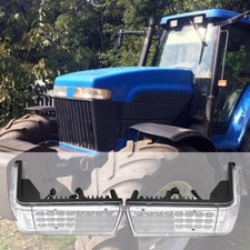 Pair Led Wraparound Hood Light For New Holland 70 Genesis Series Tractor 8670+