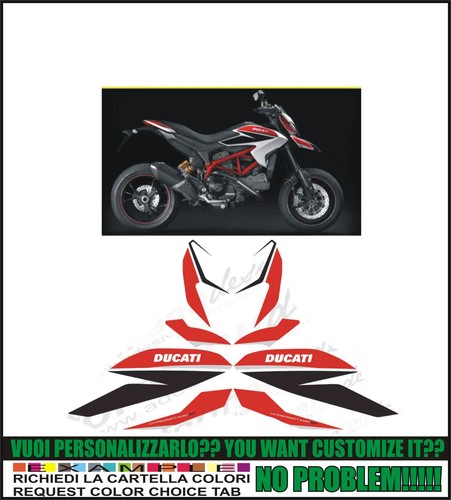 Adhésifs hypermotard 821 - hypermotard, sp