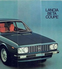Catalogue Brochure Lancia Beta