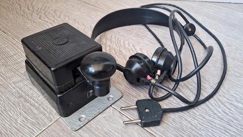 Casque vintage militaire morse - casque,