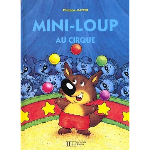 Livre mini loup cirque - livre, mini-loup