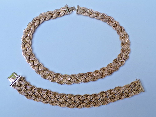 Parure collier bracelet grosse - collier,