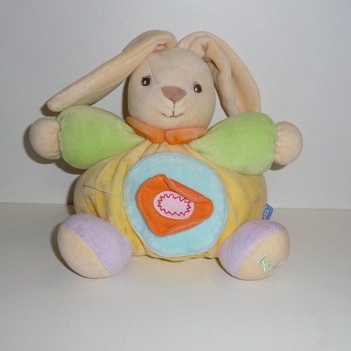 Doudou lapin kaloo jaune - doudou,