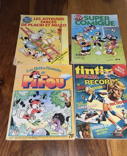 Lot magazines bandes - lot, 4