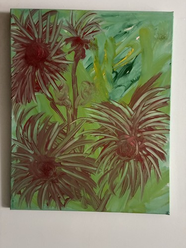 Grosses fleurs tableau - grosses,