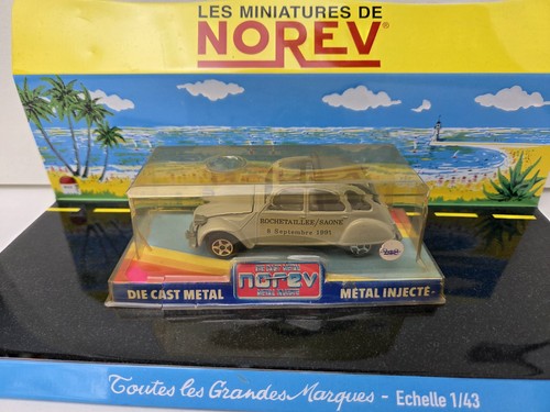 Norev citroën 2cv publicité - norev,