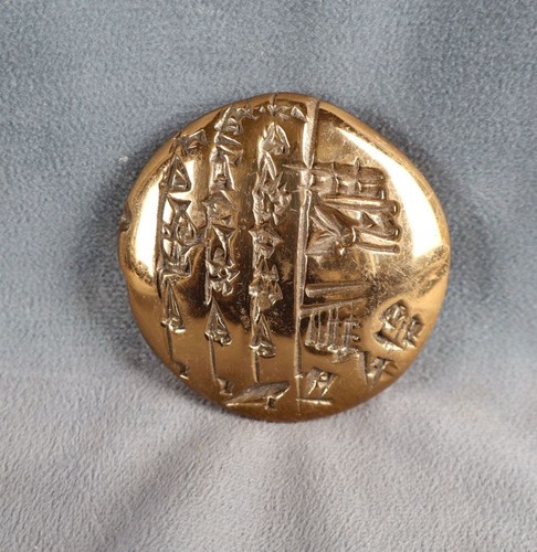 Presse papier bronze dore - presse-papier,