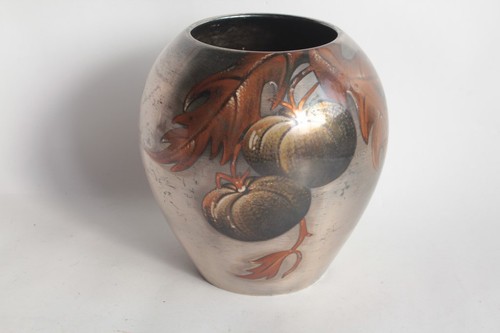 Ikora vase dinanderie art - ikora,