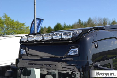 Toit barre noir leds - noir, +