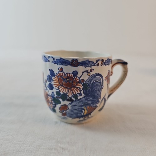 Tasse café décor pivoine - À,