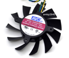 For 75mm VGA Fan EVGA Nvidia GTS 450 GTX 460 550 560 Video Card AVC DASA0815R2U 