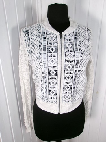 Pull zip gilet court beige