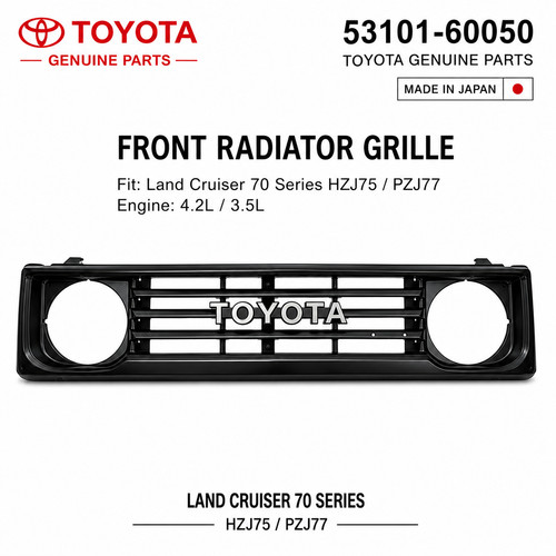 Grille radiateur avant - de,
