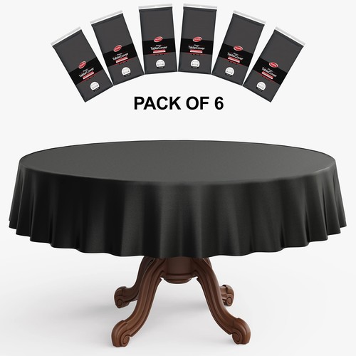 Lot nappes rondes - 6,