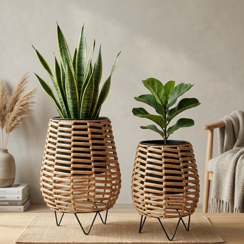 Panier rotin décoration - à,