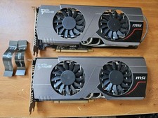 Vends 2 cartes graphiques MSI