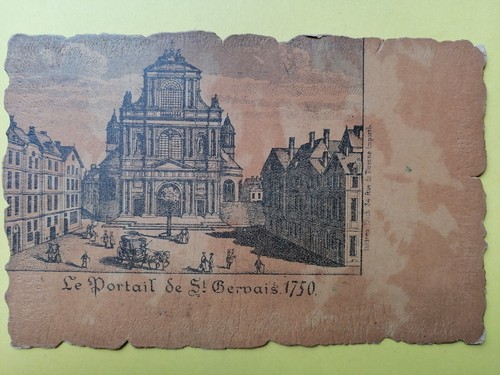Old postcard style parchment - old,