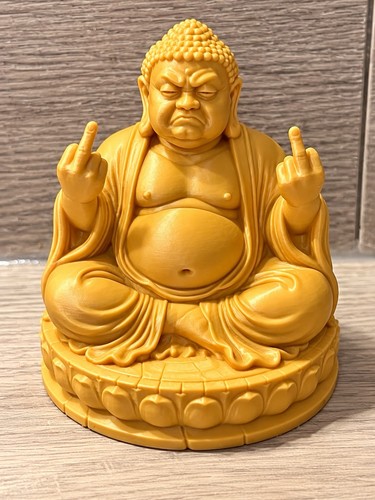 Statue bouddha assis - assis,
