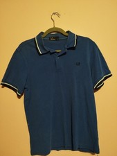 Polo Fred Perry Homme Taille S Bleu Excellent Etat