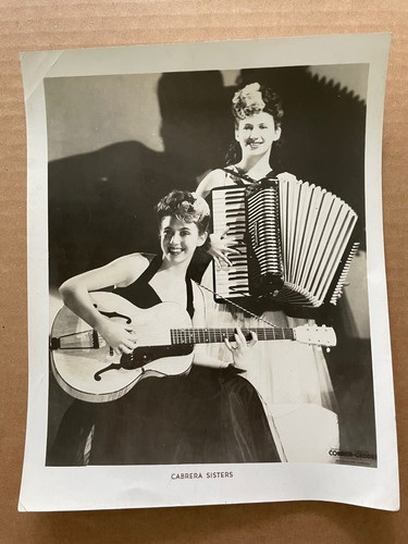 Vintage promo photo cabrera - vintage,