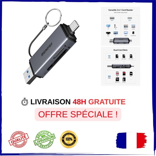 Benfei lecteur cartes et - cartes,