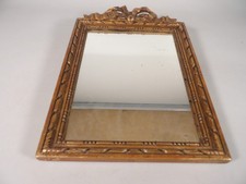 Miroir Ancien en Bois Sculpté