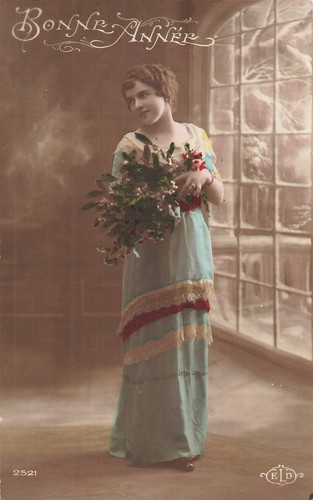 Bonne annee femme - annee, elegante