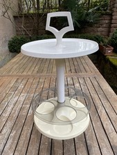 Bar Desserte en ABS blanc des