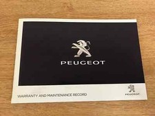 PEUGEOT SERVICE HISTORY BOOK ALL MODELS NEW FREE POSTAGE  3008, 408, 5008
