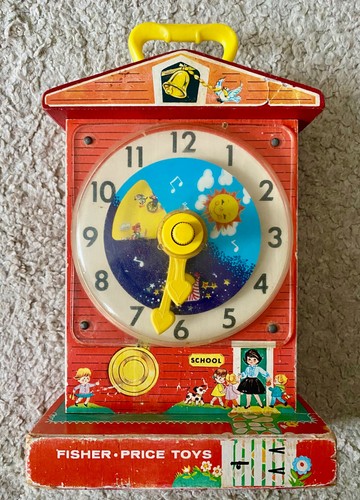 Jouet horloge collector - , fisher
