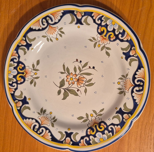 Ancienne assiette décorative