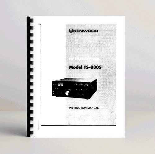 Kenwood 830s instruction - kenwood,