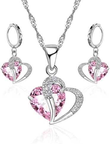 Parure bijoux pièces cœur - parure, 3