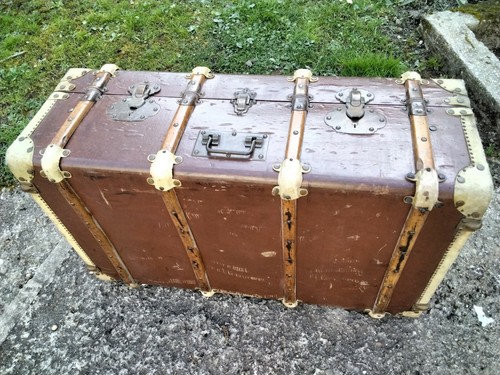 Malle valise ancienne en - ancienne,