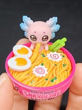 RARE Zuru Mini Brands Kawaii Snaxolotl Ramen Axolotl Cute figure Collection Toys