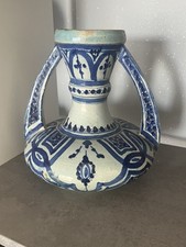 Antique Morocco Maghreb Ceramic Vase Pottery Master Craftsman