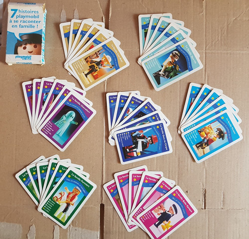 Jeu cartes famille - de, 7