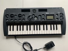 Korg Micro Sampler Ms-1 Polyphonic Sampling Keyboard Looper Adapter Microphone
