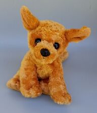 Chihuahua Puppy Plush. 8"x7". Hard Nose.