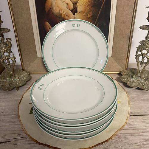 Lot assiettes dessert en - dessert,