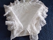 Taie en Lin  Pour Berceau