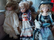 Lot Poupées Porcelaine